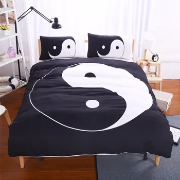 Balck and White Bedding Set Tai Chi Duvet Cover with Pillowcase Chinese Element Quilt Cover AU SIZE Single Queen
Balck and White Bedding Set Tai Chi Duvet Cover with Pillowcase Chinese Element Quilt Cover AU SIZE Single Queen