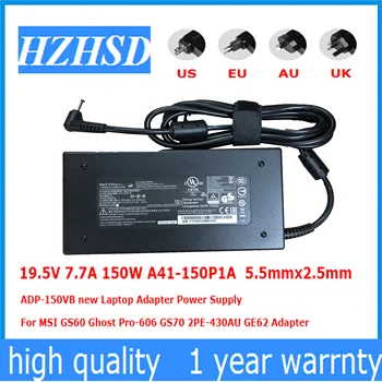 19.5V 7.7A 150W 5.5mmx2.5mm A41-150P1A ADP-150VB new Laptop Adapter Power Supply For MSI GS60 Pro-606 GS70 2PE-430AU GE62
19.5V 7.7A 150W 5.5mmx2.5mm A41-150P1A ADP-150VB new Laptop Adapter Power Supply For MSI GS60 Pro-606 GS70 2PE-430AU GE62