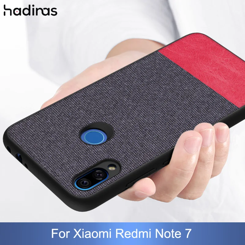 Hadinas Fabric Case for Xiaomi Redmi Note 7 Cover Note7 Luxury Silicone Protective Cases for Redmi Note 7 Pro Phone 6.3" Coque
Hadinas Fabric Case for Xiaomi Redmi Note 7 Cover Note7 Luxury Silicone Protective Cases for Redmi Note 7 Pro Phone 6.3" Coque