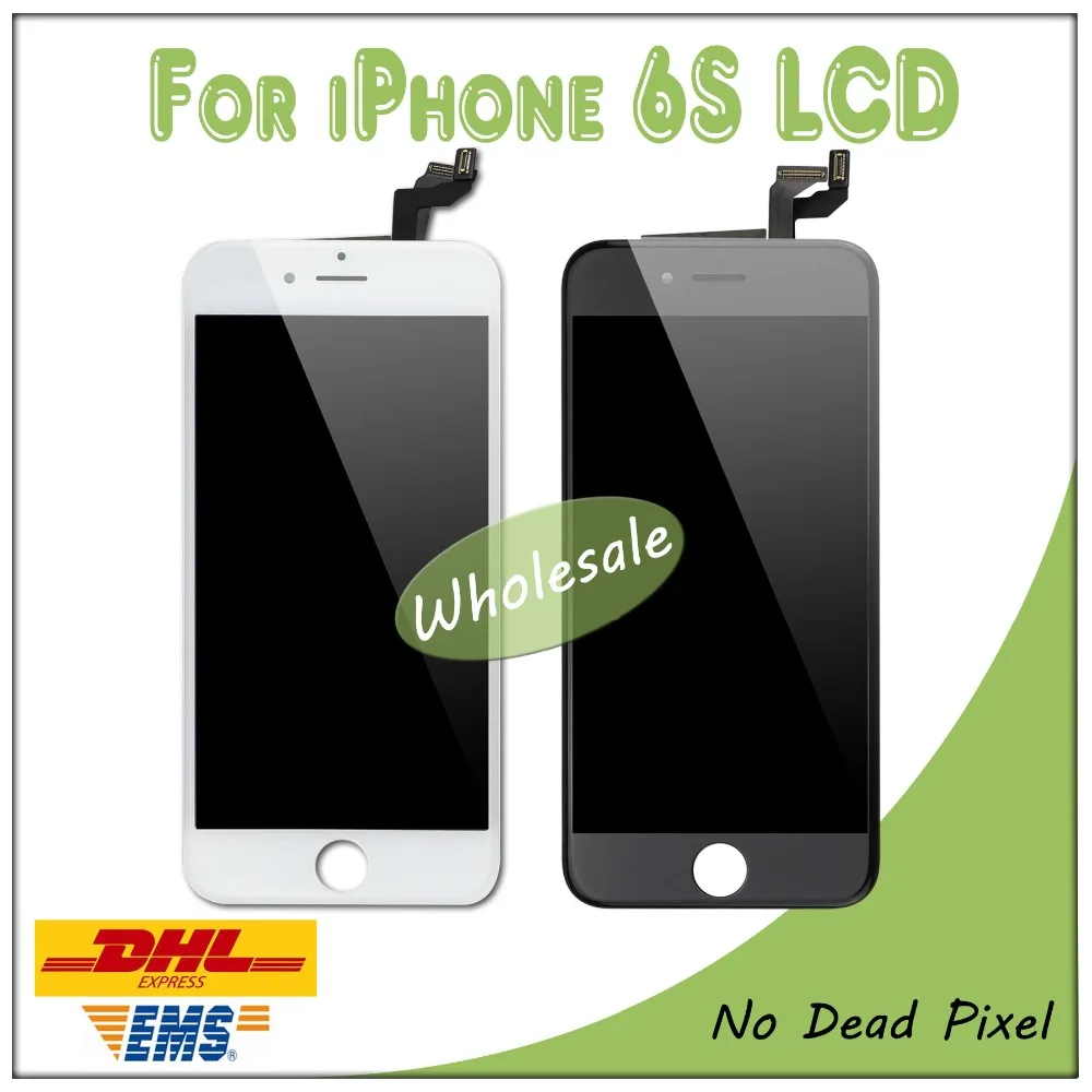 20 PCS/LOT Digitizer +Touch Screen and LCD Display For iPhone 6S Black White replacement top quality
20 PCS/LOT Digitizer +Touch Screen and LCD Display For iPhone 6S Black White replacement top quality