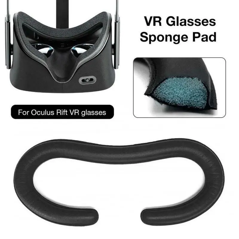 Foam Replacement Eye Pad For Oculus Rift Cv1 Headset Vr Pu Leather Foam Cover Black Virtual Reality Accessories
Foam Replacement Eye Pad For Oculus Rift Cv1 Headset Vr Pu Leather Foam Cover Black Virtual Reality Accessories