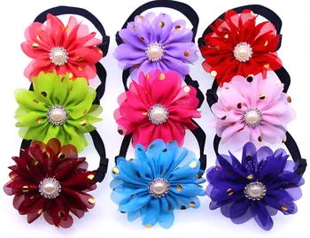 Valentines 30pcs Pet Puppy Dog Collar Adjustable with Rhinestone Flower Dog Bow Ties Golden Polka Dots Dog Bowties Pet Suppliers
Valentines 30pcs Pet Puppy Dog Collar Adjustable with Rhinestone Flower Dog Bow Ties Golden Polka Dots Dog Bowties Pet Suppliers