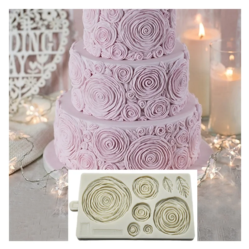 Ruffled Roses Mould Cake Decorating Tools Fondant Mold Silicone Mold for Sugarpaste Flower Paste Marzipan Modelling Paste k259
Ruffled Roses Mould Cake Decorating Tools Fondant Mold Silicone Mold for Sugarpaste Flower Paste Marzipan Modelling Paste k259