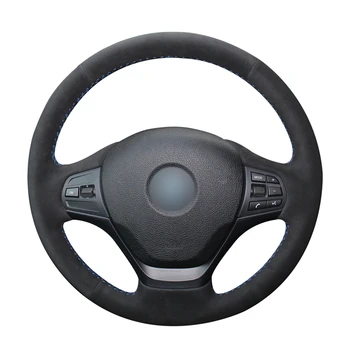 Hand-stitched DIY Black Suede Car Steering Wheel Cover for BMW F30 F31 (Touring) F34 F20 F21 F22 F23
Hand-stitched DIY Black Suede Car Steering Wheel Cover for BMW F30 F31 (Touring) F34 F20 F21 F22 F23
