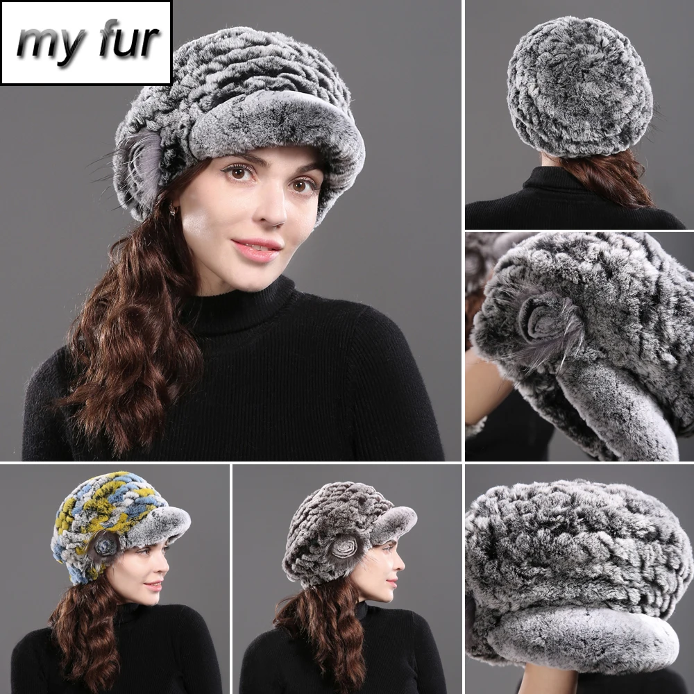 New Women Striped Floral Real Natural Rex Rabbit Fur Hats 100% Genuine Rex Rabbit Fur Cap Lady Winter Knit Rex Rabbit Fur Caps
New Women Striped Floral Real Natural Rex Rabbit Fur Hats 100% Genuine Rex Rabbit Fur Cap Lady Winter Knit Rex Rabbit Fur Caps