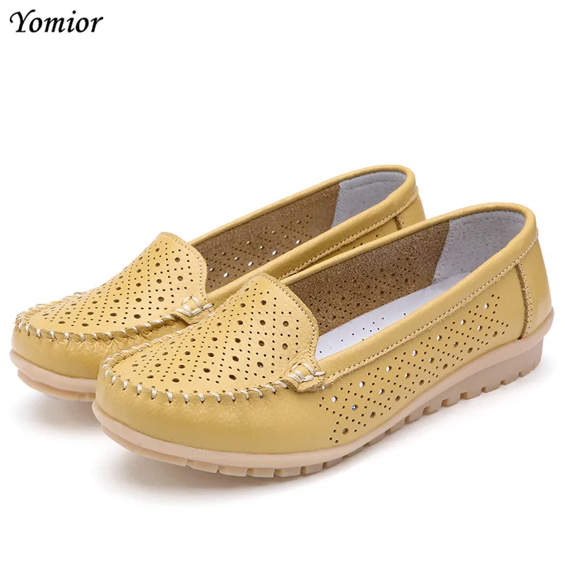 Yomior Summer Real Cow Leather Women Shoes Fashion Shallow Breathable Loafers Slip on Mother Flats Big Size Driving Shoes
Yomior Summer Real Cow Leather Women Shoes Fashion Shallow Breathable Loafers Slip on Mother Flats Big Size Driving Shoes