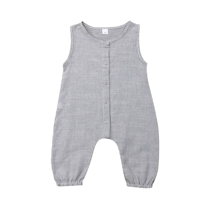 Summer Newborn Baby Boy Girl Clothes Cotton Sleeveless Solid Single Breasted Romper Jumpsuit Outfits Sunsuit
Summer Newborn Baby Boy Girl Clothes Cotton Sleeveless Solid Single Breasted Romper Jumpsuit Outfits Sunsuit