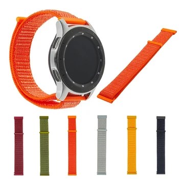 

Essidi 22MM Nylon Nato Watch Band For Samsung Galaxy Watch 46mm/Gear S3/Live R382 Pebble Time Wristband Strap Loop