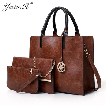 

Luxury Handbags Women Bags Designer Composite Bag Pu Totes & Crossbody Vintage bag Bolsas Feminina Shoulder Bags Clutch M8815