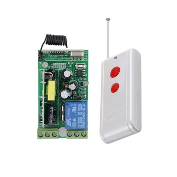 AC85V-250V 110V 10A 1 CH RF Wireless Remote Control System transmitter receiver for Lighting Switch and other eletrical products
AC85V-250V 110V 10A 1 CH RF Wireless Remote Control System transmitter receiver for Lighting Switch and other eletrical products