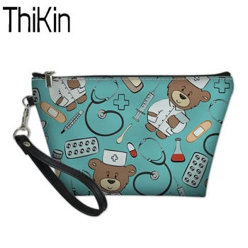 THIKIN Cosmetic Bag Travel Make Up bag for Women Cosmetic Bags&Cases Cartoon Bear Print Makeup Pouch Teenage Girls Toiletry Bag
THIKIN Cosmetic Bag Travel Make Up bag for Women Cosmetic Bags&Cases Cartoon Bear Print Makeup Pouch Teenage Girls Toiletry Bag