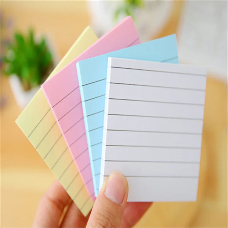 Horizontal line paper Self Adhesive Memo Pad Memo Sticker Family and Sticky Notes it Marker Student School office Supplies
Horizontal line paper Self Adhesive Memo Pad Memo Sticker Family and Sticky Notes it Marker Student School office Supplies