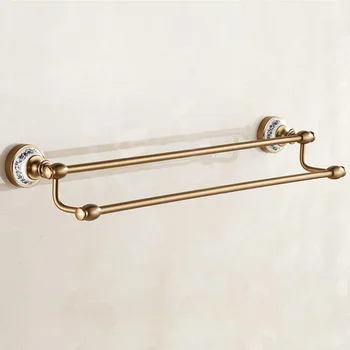 1 Pcs European Vintage Aluminum Double Tier Towel Bars Holders Blue- White Bathroom Accessories
1 Pcs European Vintage Aluminum Double Tier Towel Bars Holders Blue- White Bathroom Accessories