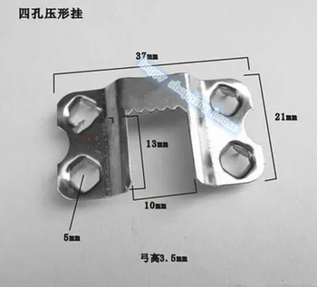 Hardware accessories Photo frame accessories hardware hook silver four hole pressure type hanging four eyes hang back board
Hardware accessories Photo frame accessories hardware hook silver four hole pressure type hanging four eyes hang back board