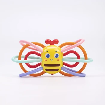 Baby Teethers Safe Toddler Teethers Toothbrush Teething Kid Tooth Brush Dental Care Gift Bee Chew Toy Children Infant for Teeth
Baby Teethers Safe Toddler Teethers Toothbrush Teething Kid Tooth Brush Dental Care Gift Bee Chew Toy Children Infant for Teeth