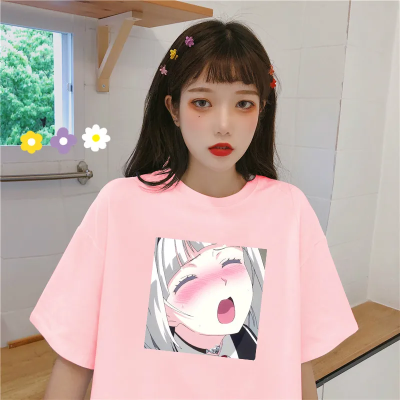 Harajuku Kawaii Cartoon Character Graphic Tees Women Summer Oversize Short Sleeve t shirt Schoolgirl Streetwear Clothes
Harajuku Kawaii Cartoon Character Graphic Tees Women Summer Oversize Short Sleeve t shirt Schoolgirl Streetwear Clothes