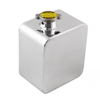 Universal 2.5 Litre Polished Aluminium Alloy Header Expansion Water Tank with Cap-silver 
Universal 2.5 Litre Polished Aluminium Alloy Header Expansion Water Tank with Cap-silver