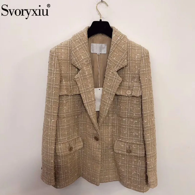 Svoryxiu Designer luxury Autumn Winter Overcoat Outwear Women's Notched Collar Silk Lining Single Button Jackets Coat
Svoryxiu Designer luxury Autumn Winter Overcoat Outwear Women's Notched Collar Silk Lining Single Button Jackets Coat