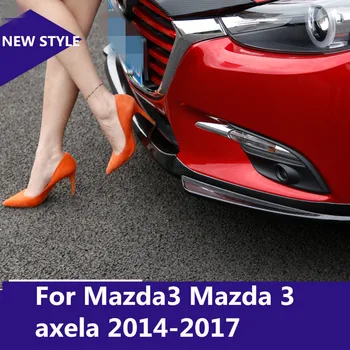 Auto Car Bumper ABS Front Shovel Guard Crash Protector Lip Sticker car styling For Mazda3 Mazda 3 axela 2014-2017
Auto Car Bumper ABS Front Shovel Guard Crash Protector Lip Sticker car styling For Mazda3 Mazda 3 axela 2014-2017