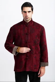 Burgundy Fashion Chinese Style Men's Embroider Dragon Wool Kung-Fu Jacket Coat M L XL XXL XXXL Free Shipping 311-1
Burgundy Fashion Chinese Style Men's Embroider Dragon Wool Kung-Fu Jacket Coat M L XL XXL XXXL Free Shipping 311-1
