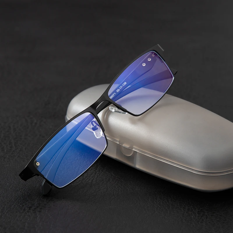 Blue Light Filter Titanium Glasses Frame Men Computer Gaming Goggles Eyeglasses Business Men Essential Full-frame Glasses
Blue Light Filter Titanium Glasses Frame Men Computer Gaming Goggles Eyeglasses Business Men Essential Full-frame Glasses