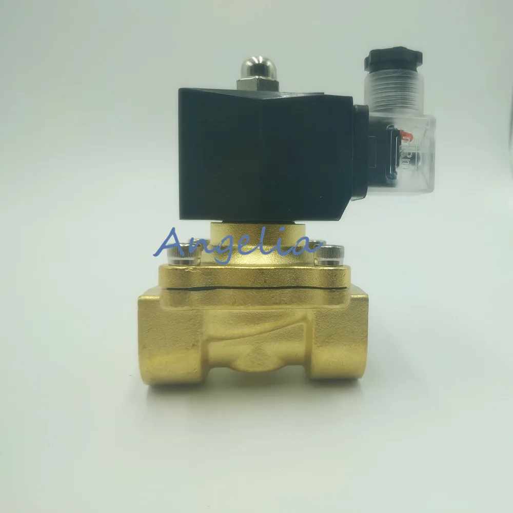 DC24V/12V G1/4" Brass Electric Solenoid Valve for Water Air waterproof Normally Closed N/C IP65
DC24V/12V G1/4" Brass Electric Solenoid Valve for Water Air waterproof Normally Closed N/C IP65