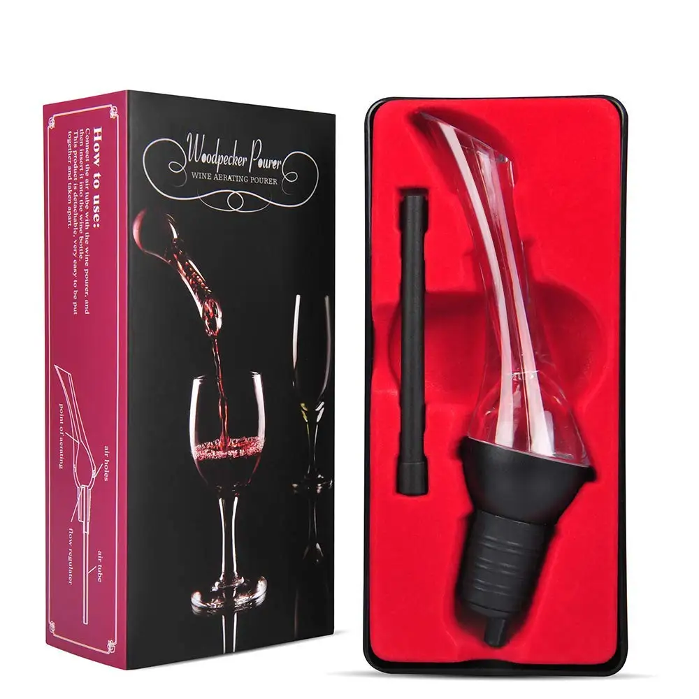 Wine Aerator Pourer Decanter, Premium Wine Aerating Aerator Decanter and Dispenser Magic Aerator
Wine Aerator Pourer Decanter, Premium Wine Aerating Aerator Decanter and Dispenser Magic Aerator