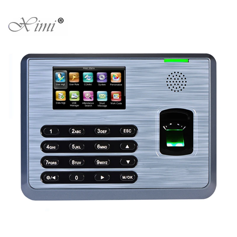 

ZK TX628 Fingrprint Time Attendance Time Clcok With TCP/IP USB RS232/485 Communition Biometric Fingerprint Time Recording