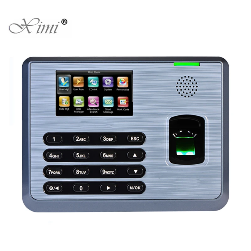 ZK TX628 Fingrprint Time Attendance Time Clcok With TCP/IP USB RS232/485 Communition Biometric Fingerprint Time Recording
ZK TX628 Fingrprint Time Attendance Time Clcok With TCP/IP USB RS232/485 Communition Biometric Fingerprint Time Recording