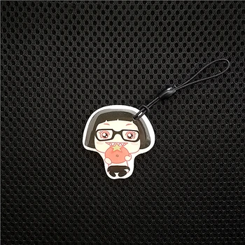 1pcs/lot UID changeable Cartoon Card Rewritable 13.56mhz Chinese Magic 1K S50 NFC keyfob Token RFID Key fob ring chain IC Clone
1pcs/lot UID changeable Cartoon Card Rewritable 13.56mhz Chinese Magic 1K S50 NFC keyfob Token RFID Key fob ring chain IC Clone