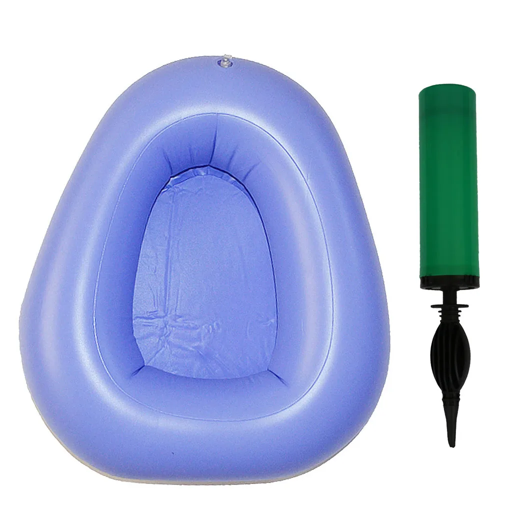 Air Inflation Bedridden Elderly Inflatable Bedsore Toilet Bedpan w/Inflator Suit for Home Hospital Nursing Room Air Inflation Bedridden Elderly Inflatable Bedsore Toilet Bedpan w/Inflator Suit for Home Hospital Nursing Room