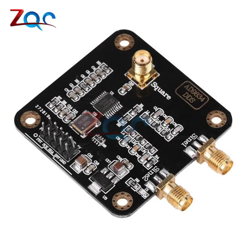 AD9834 DDS Signal Generator Module Sine / Triangle Wave Generator module Board Signal Sources generator
AD9834 DDS Signal Generator Module Sine / Triangle Wave Generator module Board Signal Sources generator