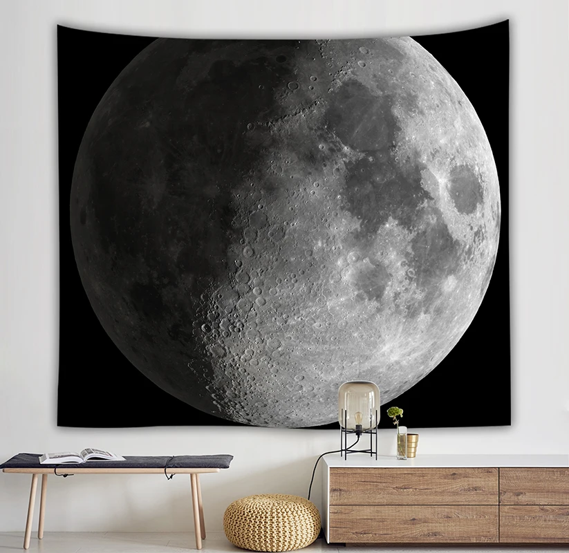Decorative tapestry Wall Hanging home decor curtain spread covers cloth blanket art tapestry Beach Towel moon details night view
Decorative tapestry Wall Hanging home decor curtain spread covers cloth blanket art tapestry Beach Towel moon details night view