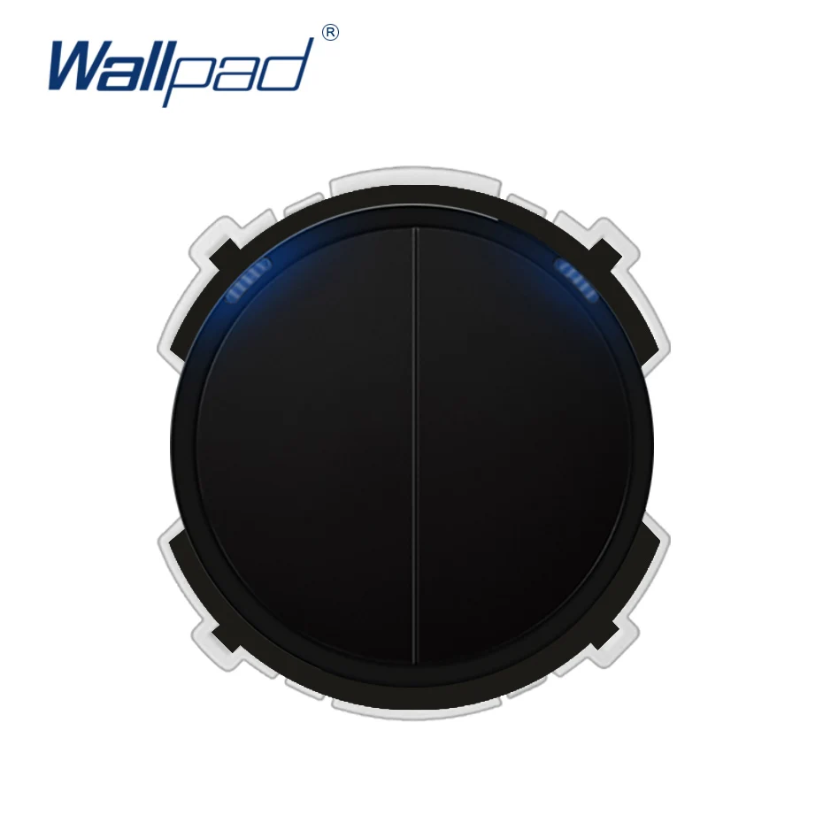 Wallpad 2 Gang 2 Way Wall Light Switch LED Indicator Function Key Only Free Combination
Wallpad 2 Gang 2 Way Wall Light Switch LED Indicator Function Key Only Free Combination