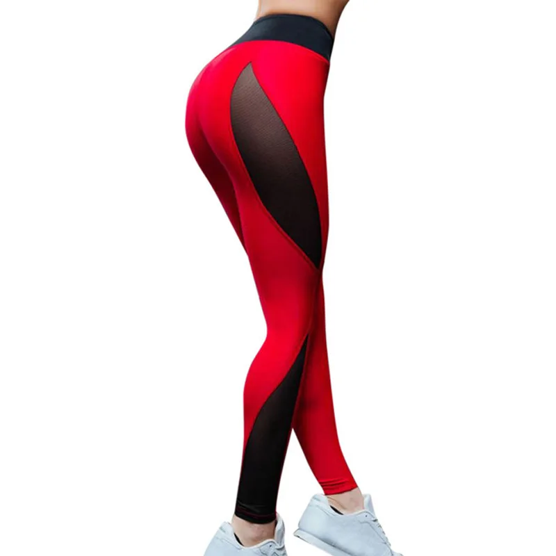 JLZLSHONGLE Hot Red And Black Patchwork Leggings For Women Sexy Mesh Splice Fitness Pants Elastic Workout Slim Trousers DropShip
JLZLSHONGLE Hot Red And Black Patchwork Leggings For Women Sexy Mesh Splice Fitness Pants Elastic Workout Slim Trousers DropShip