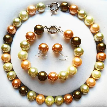 10mm round red south sea shell pearls necklace bracelet earring for women Jewelry set 925 claspGenuine Selling Huge
10mm round red south sea shell pearls necklace bracelet earring for women Jewelry set 925 claspGenuine Selling Huge