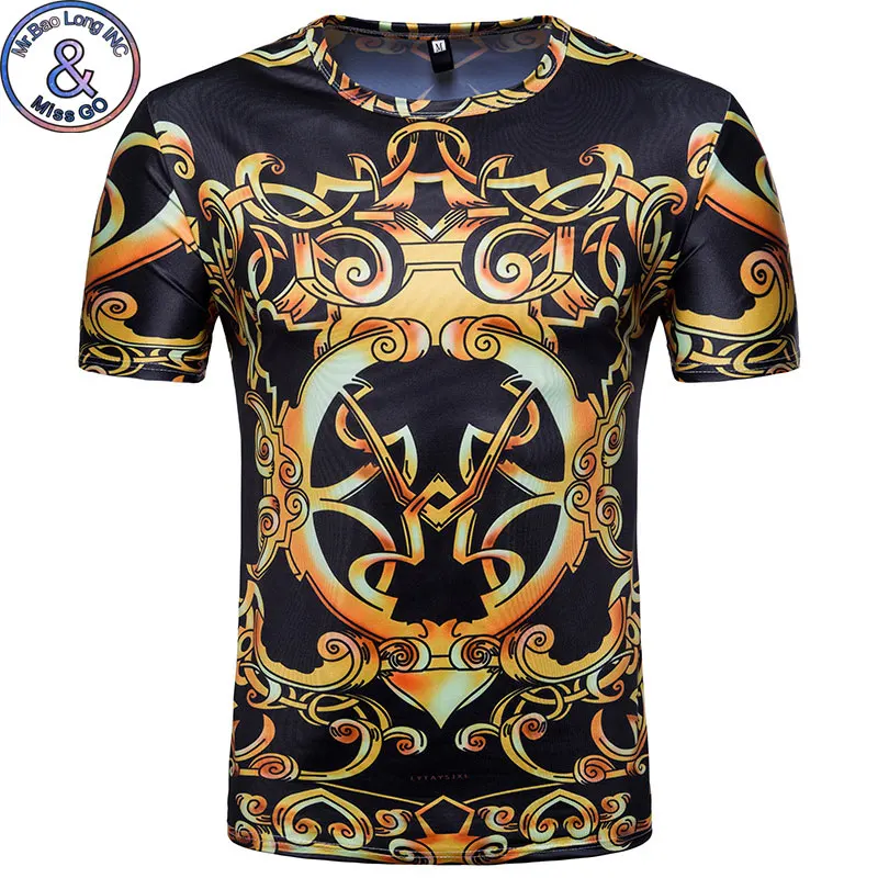 Fashion 3D Baroque Style Print Tshirt Men 2018 Brand New Summer Short Sleeve T Shirt Men Harajuku Hip Hop Streetwear Tops Shirts
Fashion 3D Baroque Style Print Tshirt Men 2018 Brand New Summer Short Sleeve T Shirt Men Harajuku Hip Hop Streetwear Tops Shirts