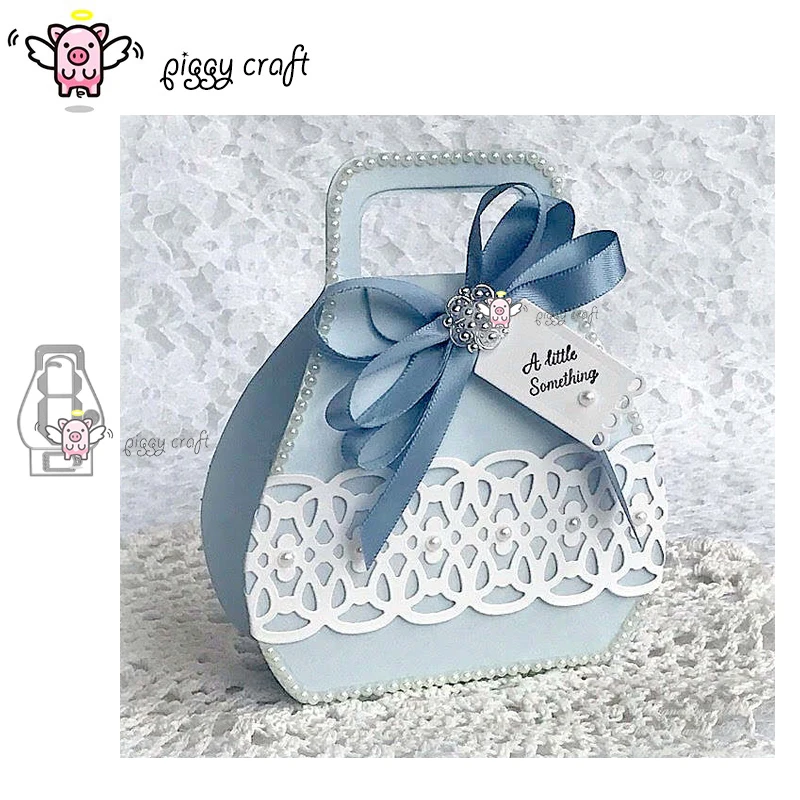 Piggy Craft metal cutting dies cut die mold New 3D Handbag gift box Scrapbook paper craft knife mould blade punch stencils dies
Piggy Craft metal cutting dies cut die mold New 3D Handbag gift box Scrapbook paper craft knife mould blade punch stencils dies