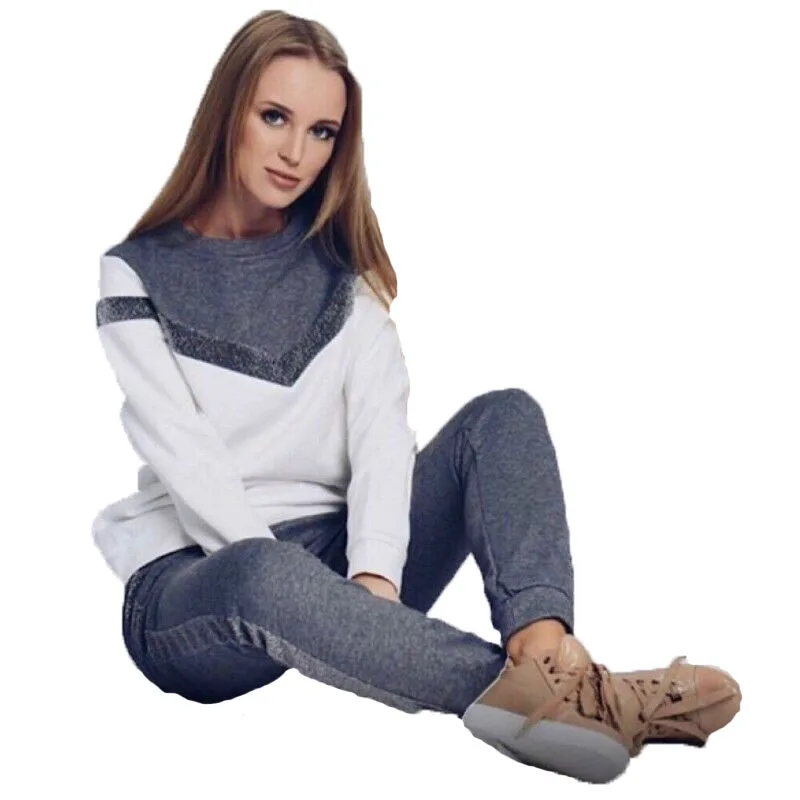 FORERUN Two Piece Set Women Top and Pants Tracksuit Winter Autumn Sweatsuits Long Sleeve 2piece Set
FORERUN Two Piece Set Women Top and Pants Tracksuit Winter Autumn Sweatsuits Long Sleeve 2piece Set