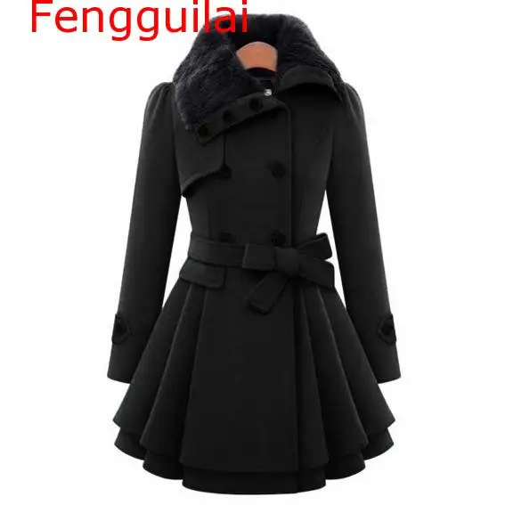 Fengguilai Women Jacket 2019 Autumn Winter Women Long Woolen Warm Coat Windbreaker Female Coats Solid Ladies Tops Overcoat Promo
Fengguilai Women Jacket 2019 Autumn Winter Women Long Woolen Warm Coat Windbreaker Female Coats Solid Ladies Tops Overcoat Promo