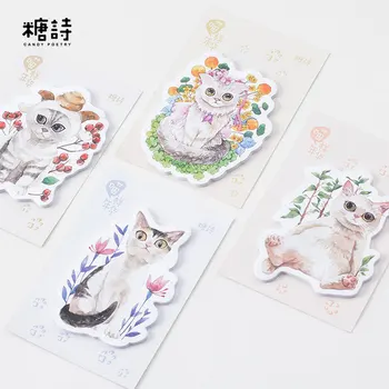 1 pcs Creative cat memo pad paper post notes sticky notes notepad kawaii stationery papeleria school supplies kids gift
1 pcs Creative cat memo pad paper post notes sticky notes notepad kawaii stationery papeleria school supplies kids gift