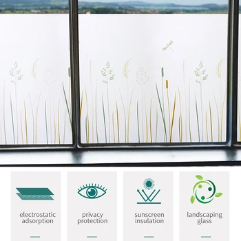 Window Privacy Cover Films Premium No-Glue Static Cling Kitchen Glass Window Sticker Self Adhesive Home Decor 45 x 200cm
Window Privacy Cover Films Premium No-Glue Static Cling Kitchen Glass Window Sticker Self Adhesive Home Decor 45 x 200cm