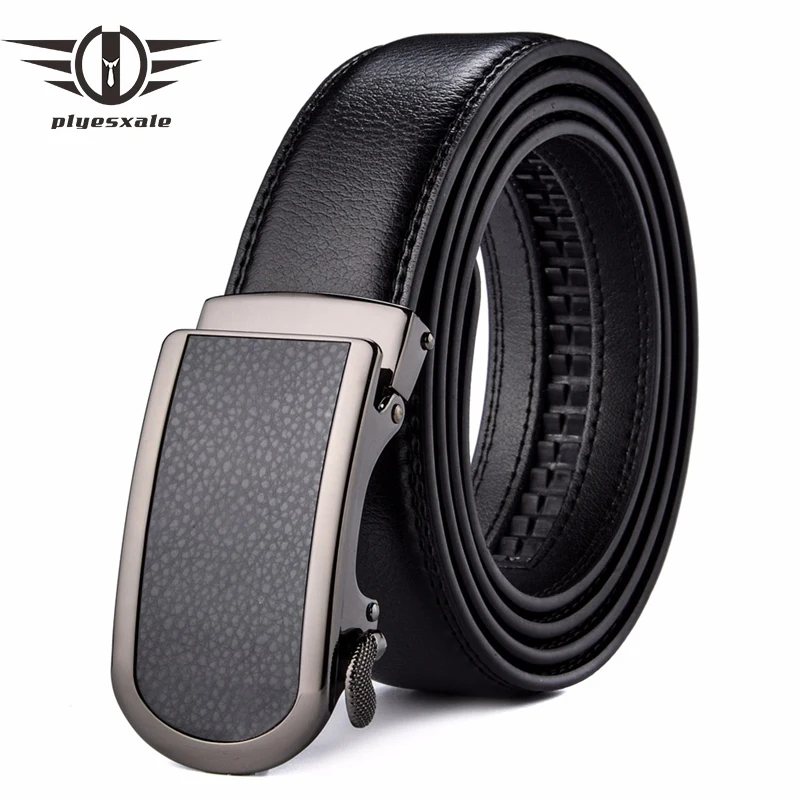 Plyesxale Genuine Leather Belt Men 35mm Wide Luxury Automatic Buckle Ratchet Dress Belt for Man Black 2018 ceinture homme B47
Plyesxale Genuine Leather Belt Men 35mm Wide Luxury Automatic Buckle Ratchet Dress Belt for Man Black 2018 ceinture homme B47