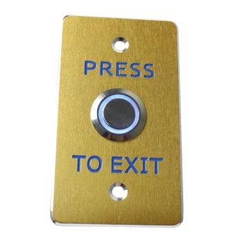 LED indicator blacklit door gate lock exit push button switch door release metal stainless steel COM NO NC 86*50*40mm
LED indicator blacklit door gate lock exit push button switch door release metal stainless steel COM NO NC 86*50*40mm