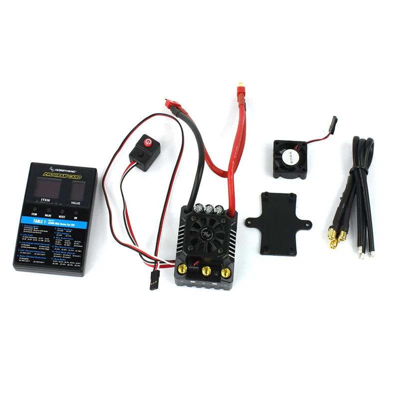 Hobbywing EZRUN-MAX8-V3 BEC Output T / TRX Plug Speed Controller Waterproof Brushless ESC for 1:8 RC Car
Hobbywing EZRUN-MAX8-V3 BEC Output T / TRX Plug Speed Controller Waterproof Brushless ESC for 1:8 RC Car