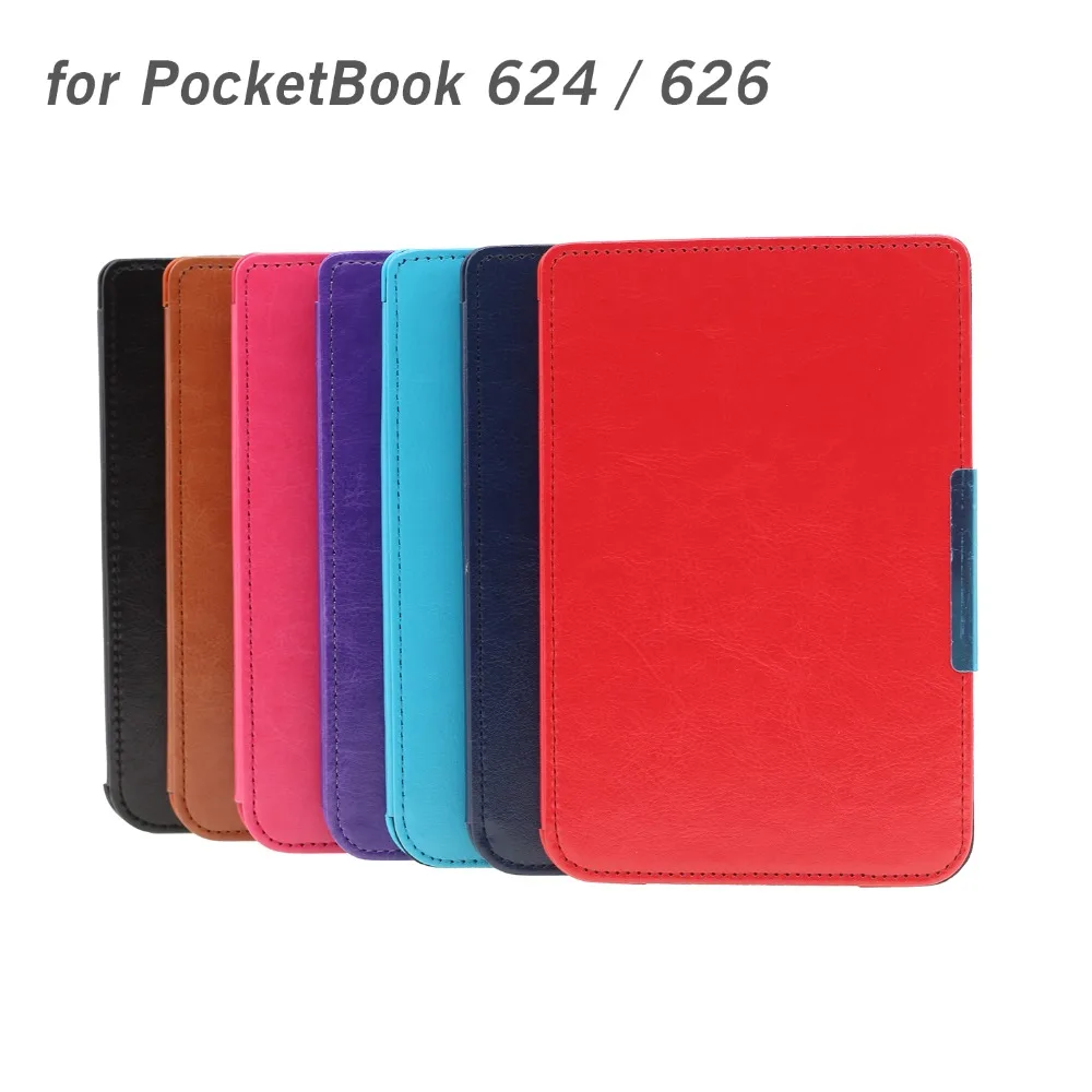 Бесплатная доставка прочный PU кожаный защитный чехол для PocketBook 624/626 электронная