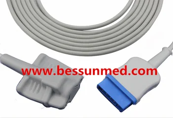 GE Marquette Adult soft type spo2 sensor 3M 
GE Marquette Adult soft type spo2 sensor 3M