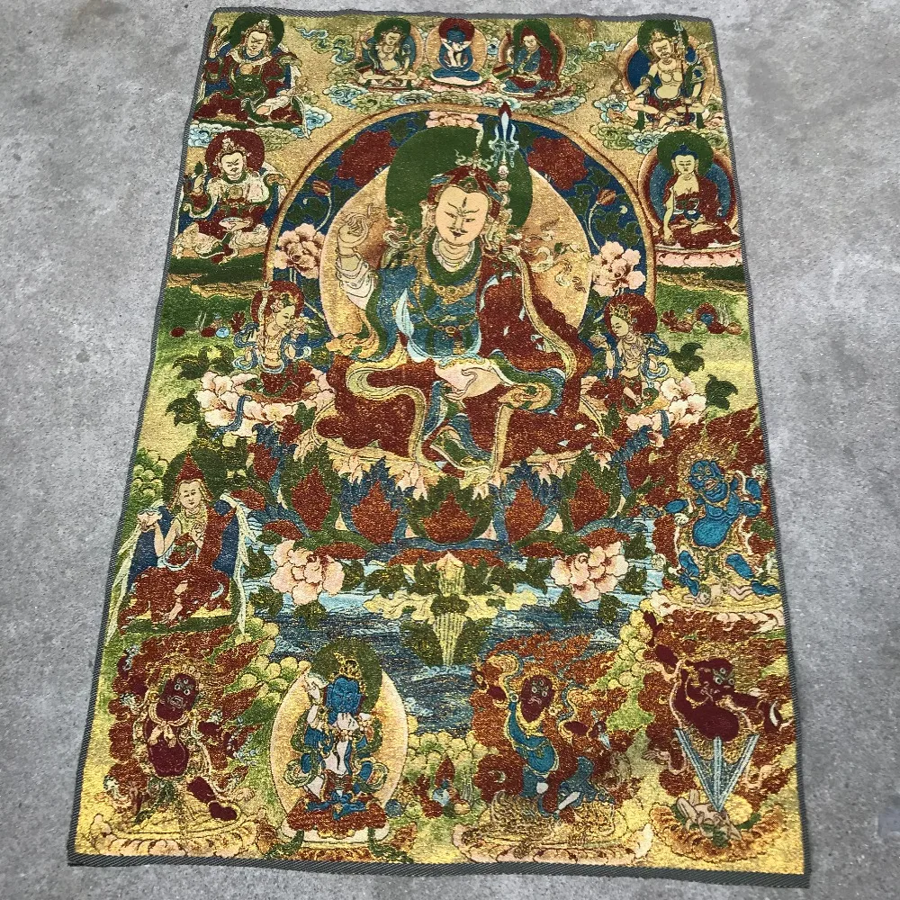 Antique Miscellaneous Embroidery Brocade Tangka Tibetan Buddhism Thangka reincarnation Buddha Collection special gift
Antique Miscellaneous Embroidery Brocade Tangka Tibetan Buddhism Thangka reincarnation Buddha Collection special gift