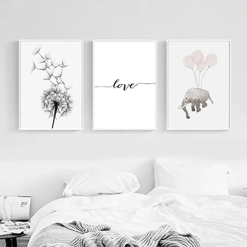 Small Clean Cute Cartoon Elephant Balloon Dandelion Simple Nordic Canvas Painting Poster Home Picture Wall Decoration
Small Clean Cute Cartoon Elephant Balloon Dandelion Simple Nordic Canvas Painting Poster Home Picture Wall Decoration