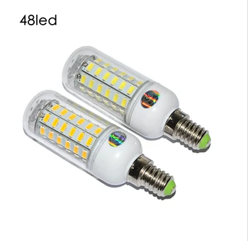 E14 SMD5730 LED 48LED Corn Lamps LED Corn Bulb AC 220V 15W High Luminous Spotlight LED lamp light
E14 SMD5730 LED 48LED Corn Lamps LED Corn Bulb AC 220V 15W High Luminous Spotlight LED lamp light